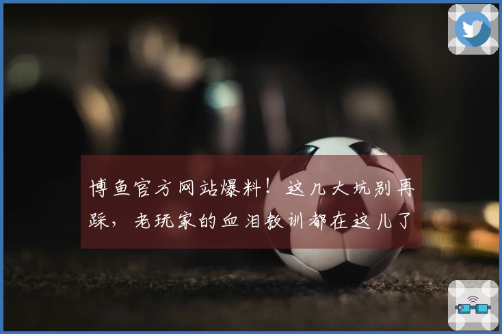 博鱼官方网站爆料！这几大坑别再踩，老玩家的血泪教训都在这儿了！